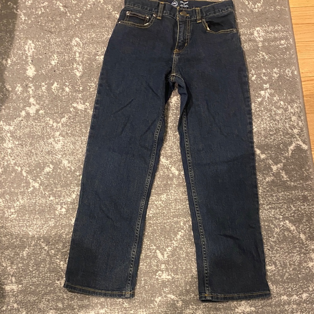 Wonder Nation Kids Dark Blue Jeans Size 12 Boys
